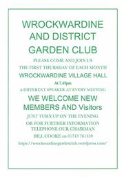Wrockwardine & District Garden Club